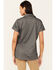 Image #4 - Ariat Women's Rebar Foreman Short Sleeve Polo Shirt , Charcoal, hi-res