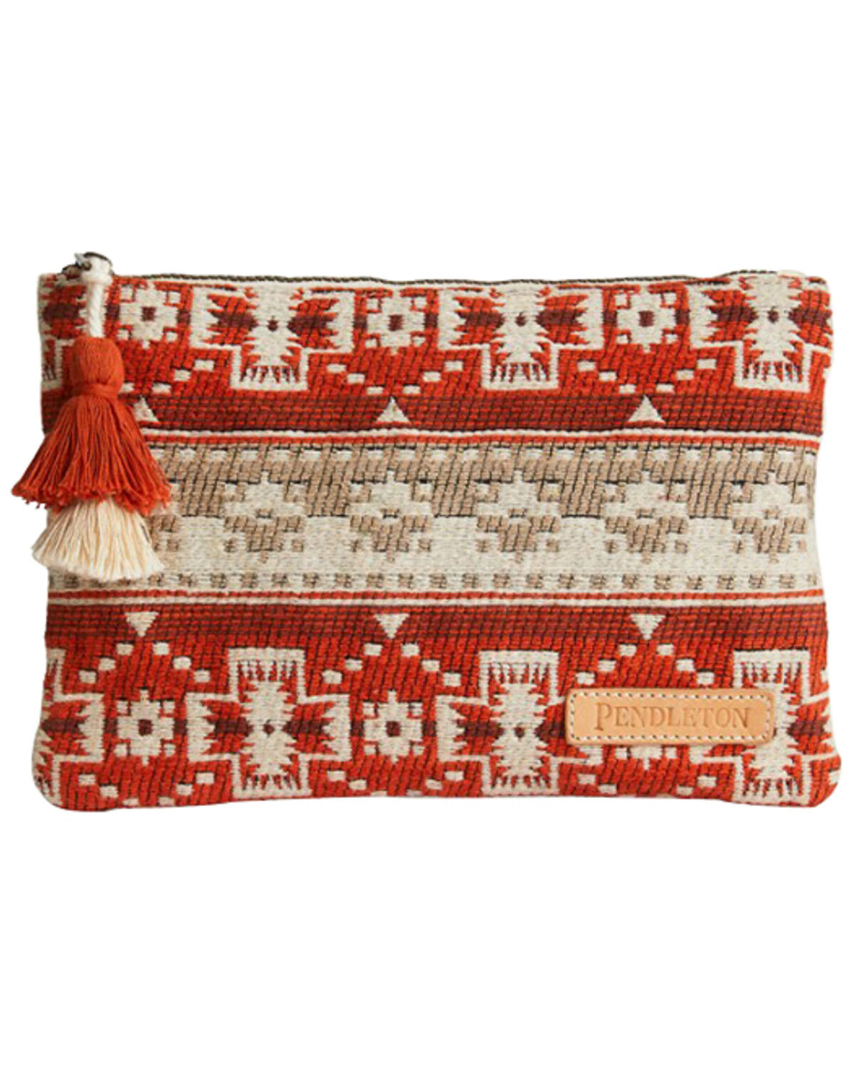 Image #1 - Pendleton Copper River Cotton Zip Pouch, Rust Copper, hi-res