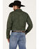 Moonshine Spirit Men's Limelight Paisley Print Long Sleeve Snap Western Shirt , Green, hi-res