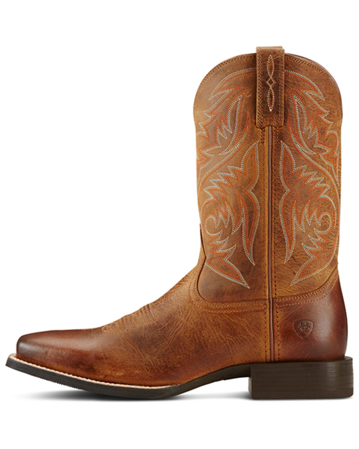 Image #4 - Ariat Men's Sport Herdsman Western Performance Boots - Square Toe, Brown, hi-res