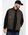 Image #5 - Ariat Men's Loden Rebar Washed Dura Canvas Insulated Work Vest - Big & Tall, Loden, hi-res