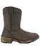 Rocky Boys' Southwestern Pull On Boots, Brown, hi-res