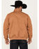 Image #4 - RANK 45® Men's Coolville Bomber Softshell Jacket - Big, Lt Brown, hi-res