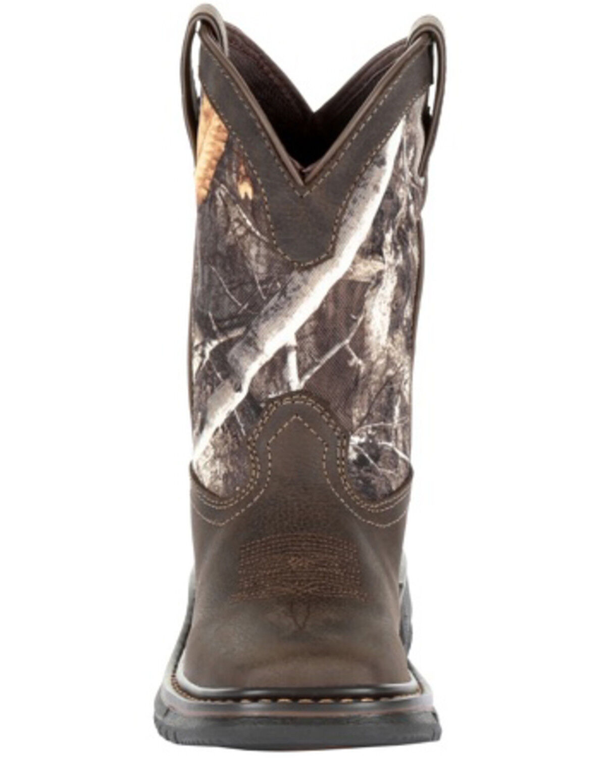 Image #5 - Rocky Boys' Ride FLX Waterproof Western Work Boots - Soft Toe, Brown, hi-res