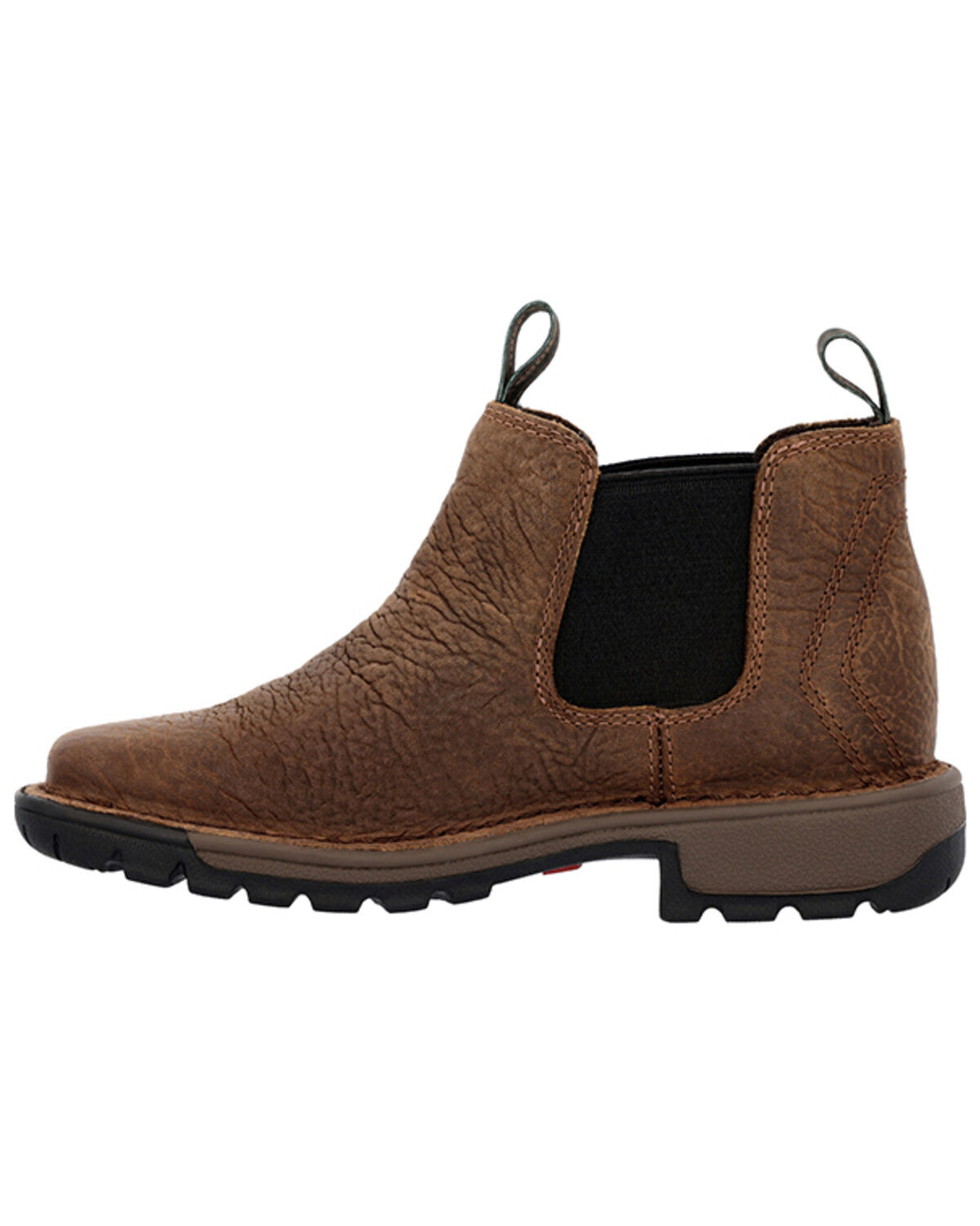 Image #3 - Rocky Little Boys' Legacy 32 Western Boots - Broad Square Toe, Brown, hi-res