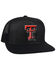 Image #6 - Hey Men's Texas Tech Logo Patch Mesh Ball Cap, Black, hi-res