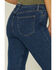 Image #3 - Just Panmaco Women's Denim Dark Wash Kick Flare Jeans, Dark Wash, hi-res