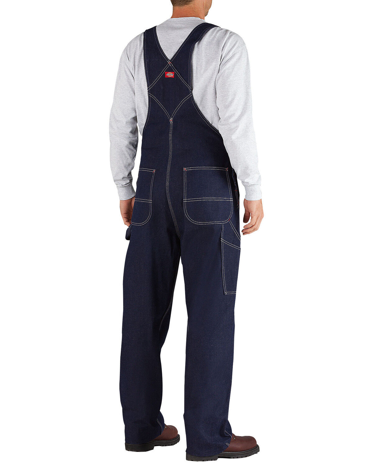 tall denim overalls