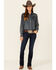 Image #1 - Kimes Ranch Women's Dark Wash Audrey Bootcut Jeans, Blue, hi-res
