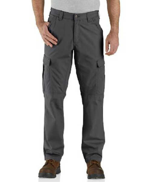 Carhartt Men's M-Force Broxton Cargo Work Pants , Grey, hi-res