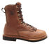 Georgia Boot Men's Farm and Ranch Lacer Work Boots - Round Toe, Walnut, hi-res