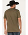 Image #4 - Brothers & Arms Men's Flag Logo Graphic T-Shirt, Green, hi-res