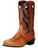 Image #1 - Ariat Men's VentTEK Heritage Roughstock Performance Boots - Square Toe, Tan, hi-res