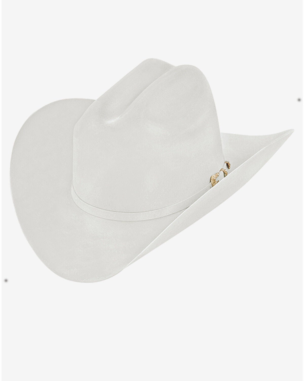 Larry Mahan Opulento 30X Felt Cowboy Hat, White, hi-res