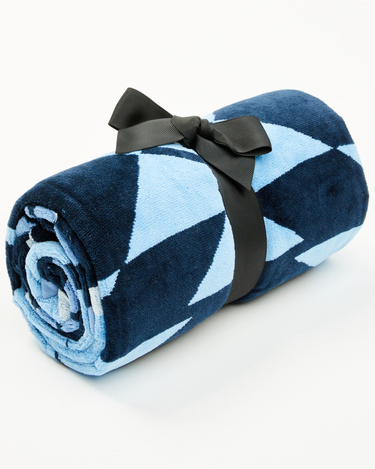 Image #3 - Boot Barn Southwestern Print Beach Towel, Navy, hi-res