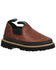 Image #1 - Georgia Boot Toddler Boys' Leather Romeo Shoes - Round Toe, Brown, hi-res