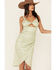 Image #4 - Sadie & Sage Women's Amy Dot Midi Dress, Sage, hi-res