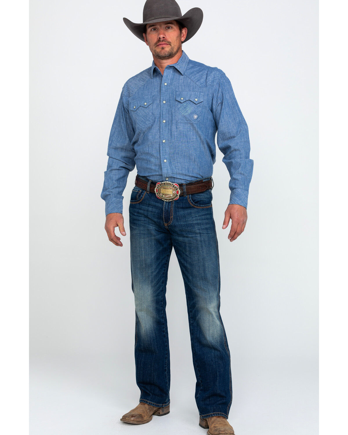 ariat denim shirt