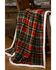 Image #3 - Carstens Rust And Sage Plush Sherpa Throw, Red, hi-res