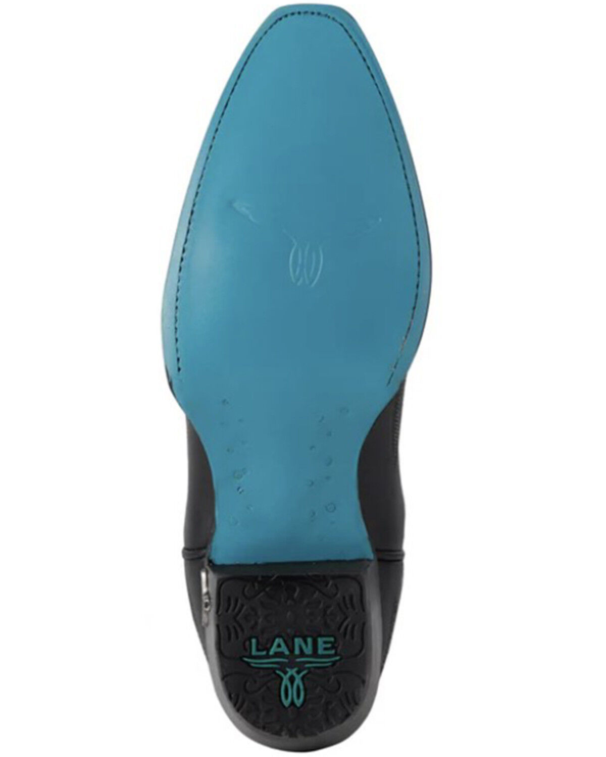 Image #7 - Lane Women's Lexington Western Booties - Snip Toe, Jet Black, hi-res