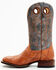 Image #3 - Cody James Men's Exotic Ostrich Western Boots - Broad Square Toe, Cognac, hi-res