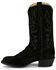 Image #3 - Tony Lama Men's Plano Suede Western Boots - Round Toe, Black, hi-res