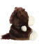 Image #3 - Aurora 5" Darium Clydesdale™ Palm Pals™ Plush Toy, Brown, hi-res