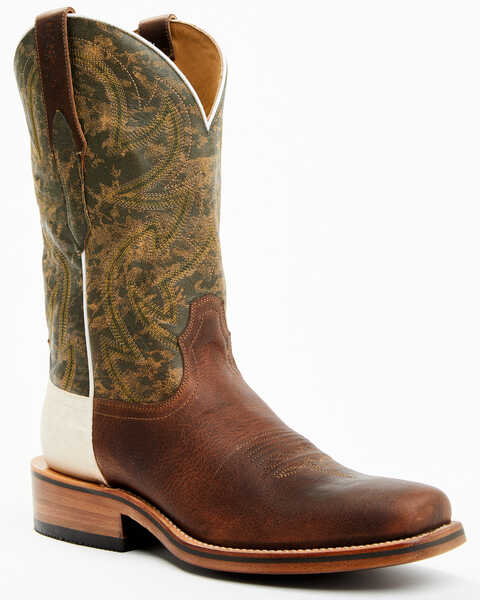 RANK 45® Men's Archer Western Boots - Square Toe, Olive, hi-res