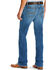 Image #1 - Ariat Men's M2 Relaxed Stretch Legacy Bootcut Stretch Denim Jeans, Blue, hi-res