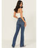 Image #3 - Idyllwind Women's Legend Medium Wash High Rise Bootcut Hold It In Extreme Stretch Denim Jeans, Medium Wash, hi-res