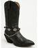 Image #1 - Shyanne Women's Concho Boot Bracelet with Chain, Black, hi-res