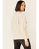 Image #4 - Ariat Women's Heather Oatmeal Western Vibes Graphic Long Sleeve Top, Oatmeal, hi-res