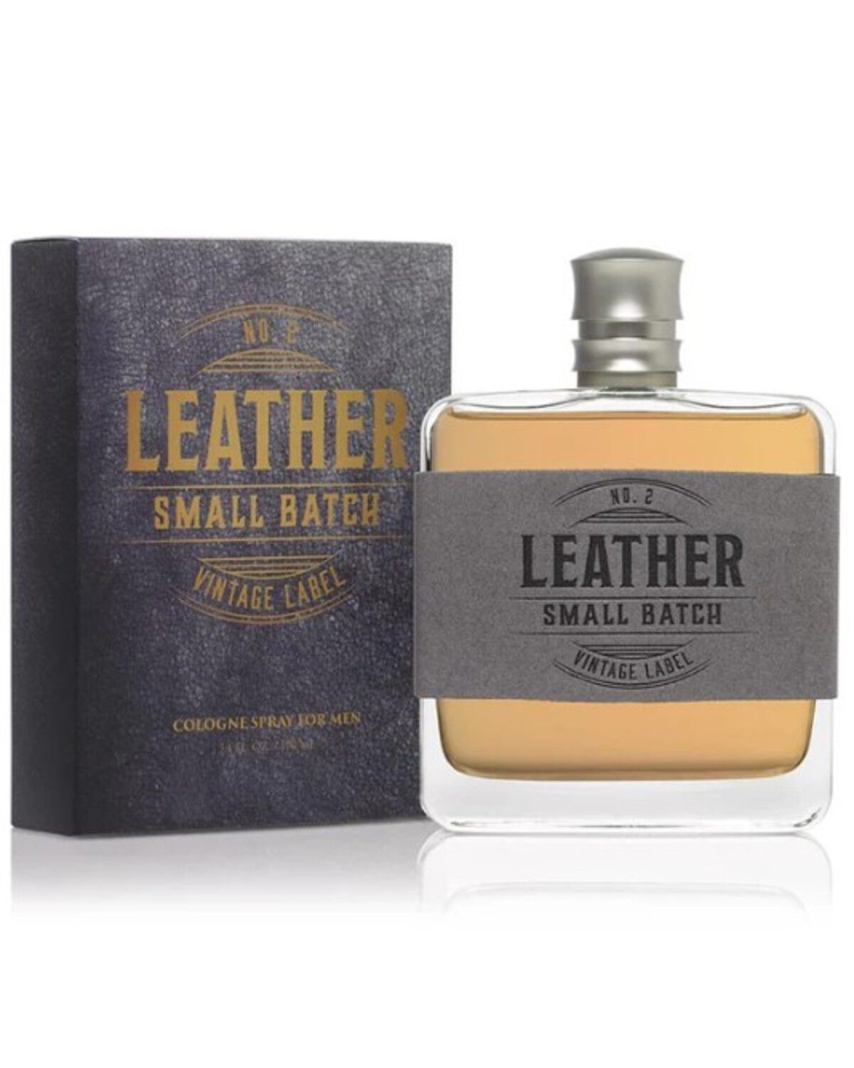 Image #1 - Tru Fragrances Men's Leather # 2 Cologne Spray, No Color, hi-res