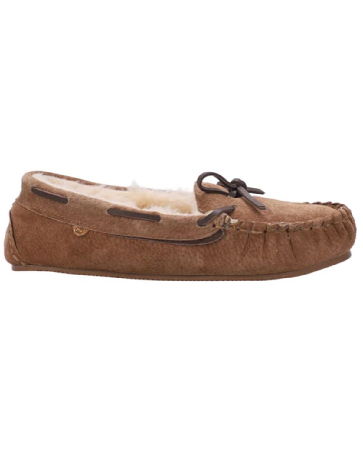 Image #2 - Lamo Footwear Women's Hannah Moccasins, Chestnut, hi-res