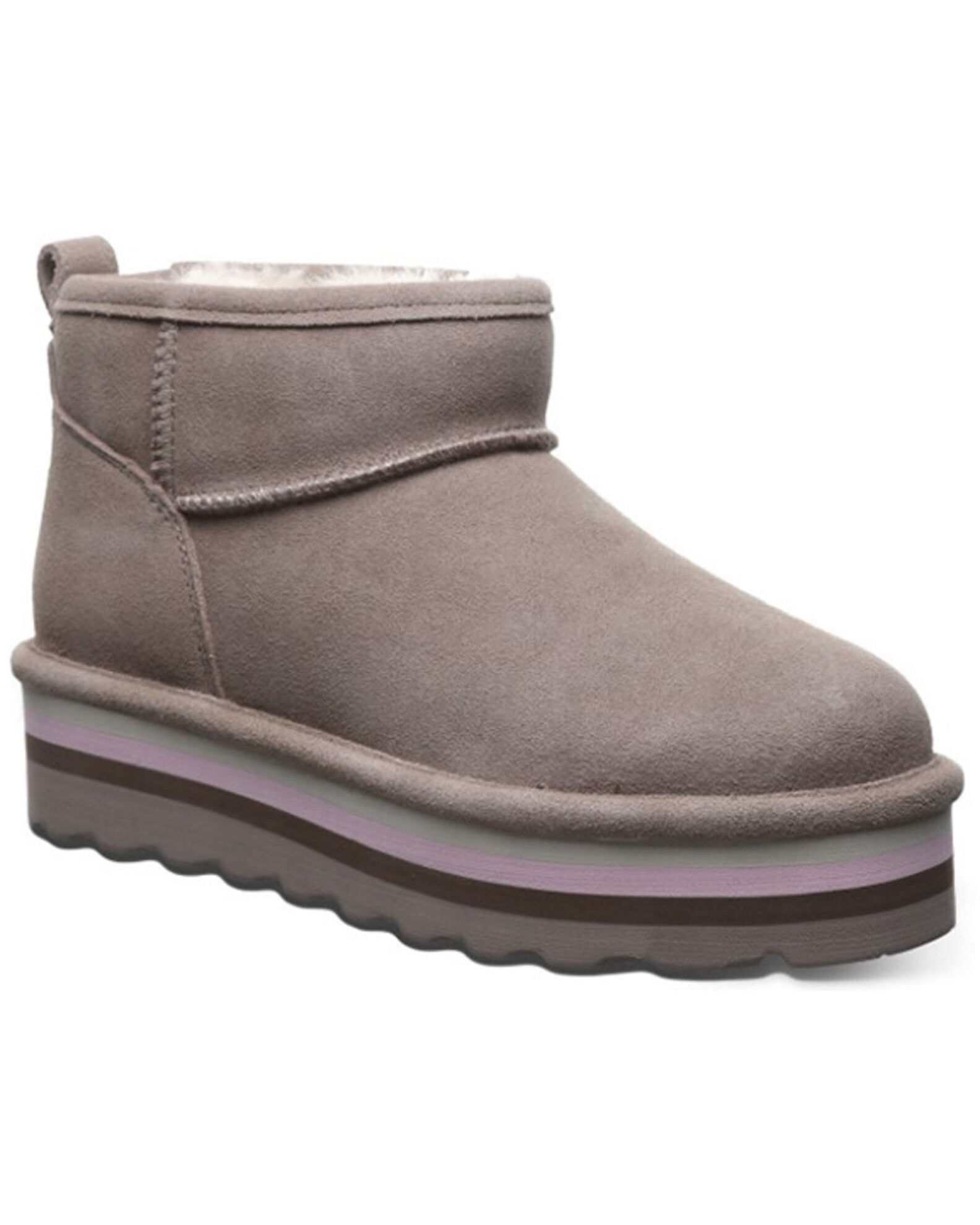 Bearpaw Women s Retro Shorty Platform Boots Round Toes Sheplers