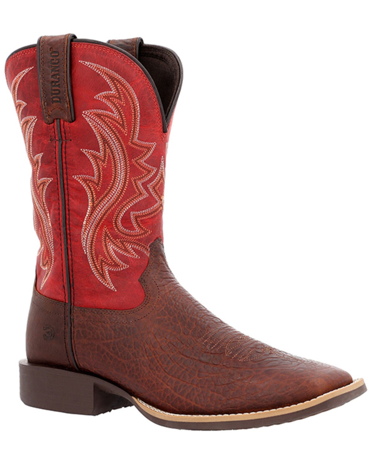Durango Men's Shyloh Performance Western Boots - Round Toe, Brown, hi-res