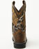 Image #5 - Cody James Boys' Tucker Western Boots - Broad Square Toe, Brown, hi-res