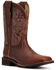 Image #1 - Ariat Women's Delilah Western Performance Boots - Broad Square Toe, Brown, hi-res