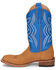 Image #3 - Justin Women's Hayes Jewel Western Boots - Broad Square Toe, Tan, hi-res