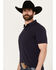 Hooey Men's Hot-Shot Polo, Navy, hi-res