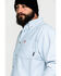 Image #4 - Ariat Men's FR Solid Durastretch Long Sleeve Work Shirt, White, hi-res