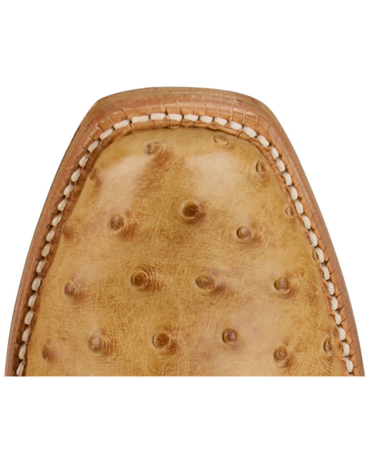 Image #6 - Tony Lama Women's Zaire Exotic Full Quill Ostrich Western Boots - Square Toe, Tan, hi-res