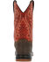 Rocky Men's Worksmart Waterproof Pull On Western Work Boots - Composite Toe , Dark Brown, hi-res