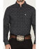 Image #3 - Ariat Men's Wheaton Steer Head Print Fitted Long Sleeve Western Shirt, Black, hi-res