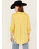 Image #4 - Velvet Heart Women's Washed Out Button Front Shirt, Mustard, hi-res