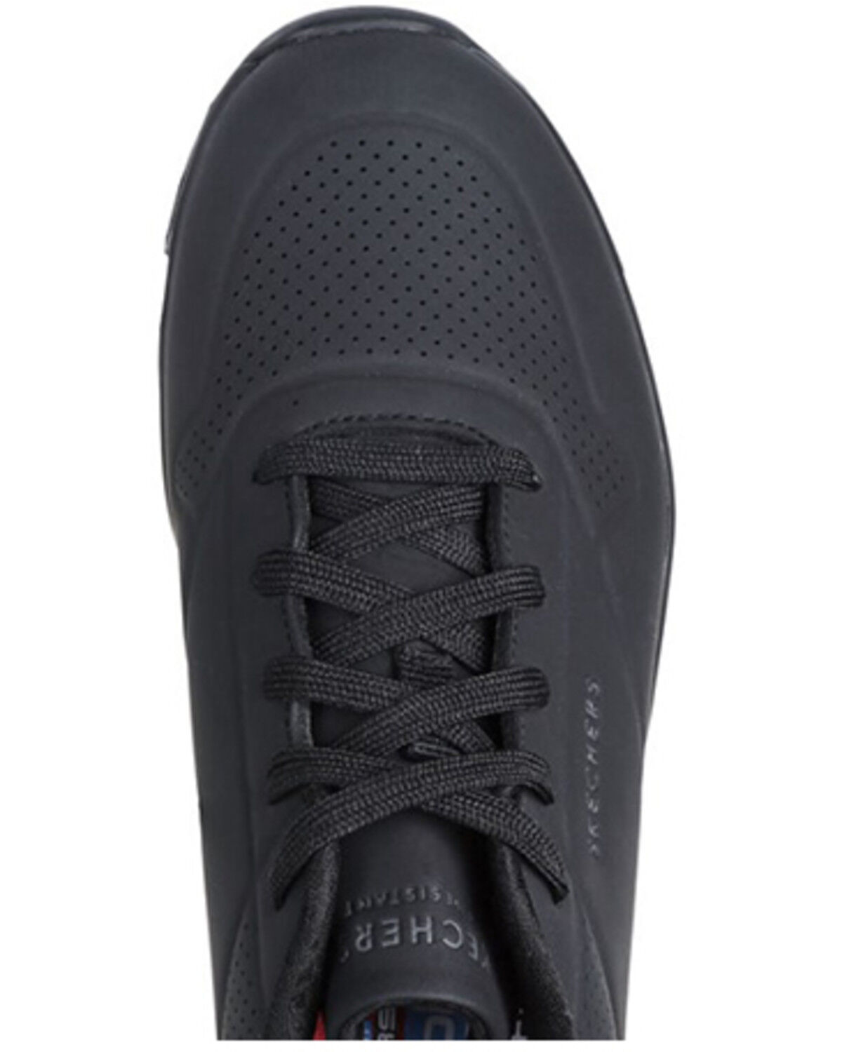 Image #3 - Skechers Women's Relaxed Fit Uno Sr Work Shoes - Round Toe, Black, hi-res