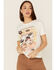 Image #1 - Wrangler X Fender Women's Relaxed Record Graphic Tee, White, hi-res