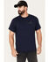 Image #2 - Browning Men's Elk Silhouette Short Sleeve Graphic T-Shirt, Navy, hi-res