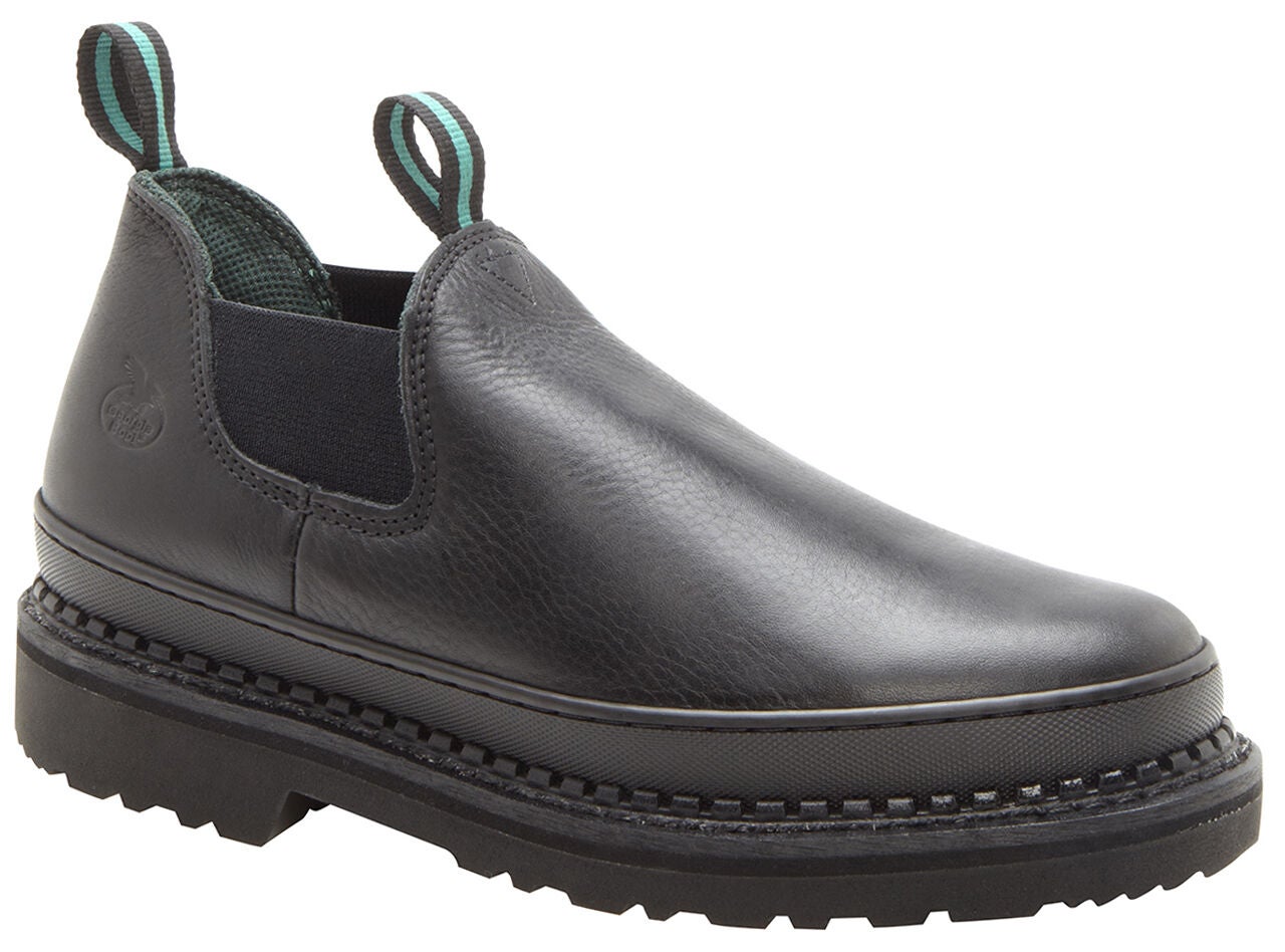 Georgia Boots Women's Giant Romeo Work Shoes, Black, hi-res