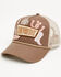 Image #1 - Shyanne Girls' Howdy Ball Cap, Brown, hi-res